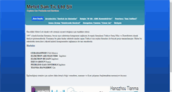 Desktop Screenshot of metotltd.com